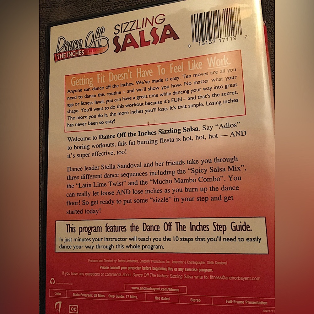 Dancing with the Stars & Latin Beats Workout Fitness DVD’s - Picture 4 of 8